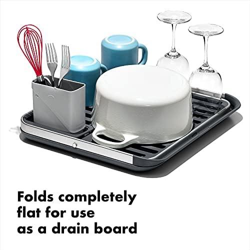 OXO Good Grips Aluminum 2-Tier Dish Drying Rack