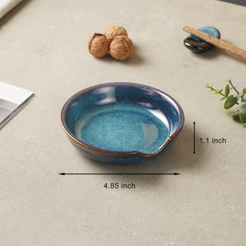 Ceramic Spoon Rest for Stove Top, Utensil Rest for Kitchen Counter
