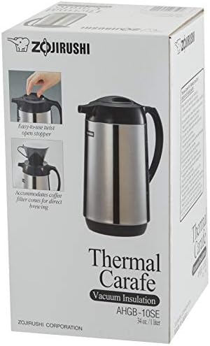 Zojirushi AHGB-10SE, Thermal Serve Carafe, 34 oz. / 1.0 liter