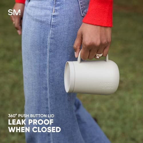 Simple Modern Voyager Signature Mug | Travel Coffee Tumbler with 360°