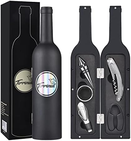 Kato Wine Opener Gift Set, 5-Pc Corkscrew Kit for Raffle Prizes