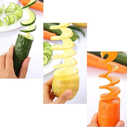 2 Set Tornado Spiral Potato Cutter