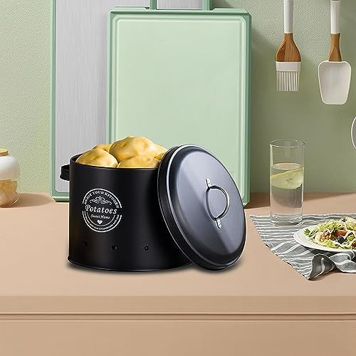 Potato, Onion & Garlic Kitchen Storage Canisters, Kitchen Vegetable