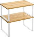 SONGMICS Cabinet Organizer Shelf, Set of 2