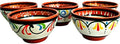 Salsa Bowls - Spanish Terracotta White Decor - Small Serving Bowl