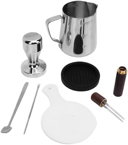 Mingzhe Complete Coffee Tamper Set with Frother Tools