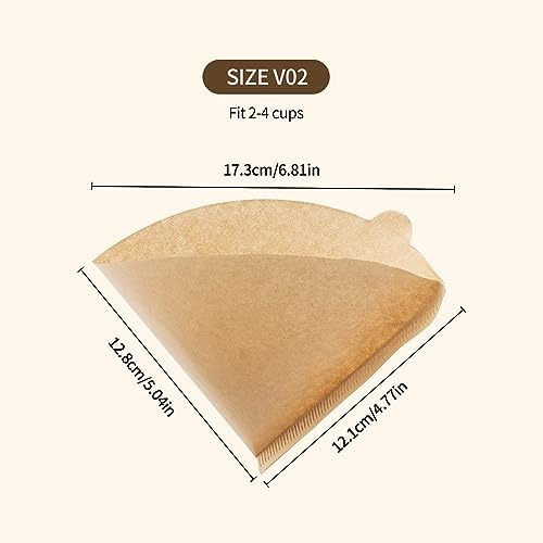 PakTalk 200Pack V60 Coffee Filter