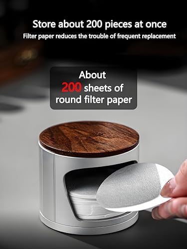 Espresso Coffee Filter Holder with Lid Compatible with