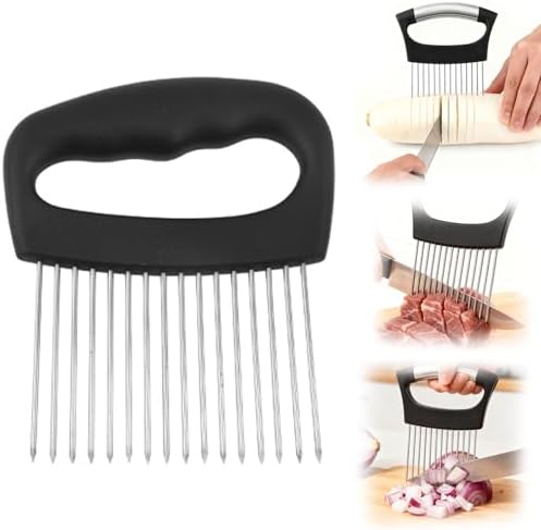 Onion Holder for Slicing, Lemon Slicer Vegetable Cutter, Tomato, Eggs