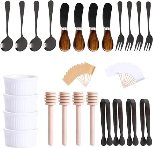 Charcuterie Accessories(25 Psc), Cheese Spreaders For Charcuterie