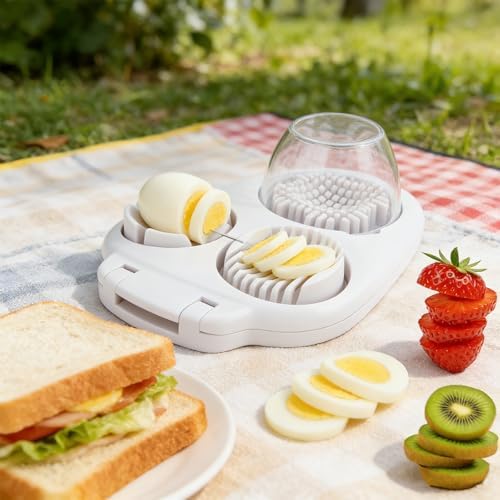 Egg Cutter, 3 in 1 Multipurpose Cheese Cutter and Butter Cutter with