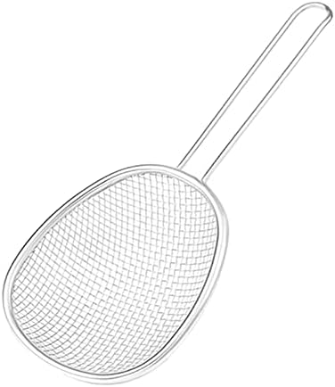 Coarse Mesh Strainer for Kitchen, Stainless Steel Mesh Strainer with