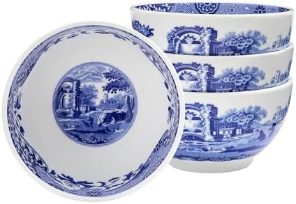 Spode – Blue Italian Blue Italian Dip Bowls – BlueWhite, Set of 4
