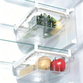 2Pcs Refrigerator Organizer Bins Refrigerator Drawer Fridge Organizers