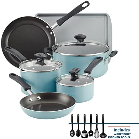 Farberware Cookstart Aluminum DiamondMax Nonstick Cookware Set