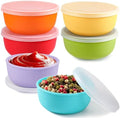 Webake 3.5" Silicone Pinch Bowls for Cooking Prep, 4oz Small Dipping