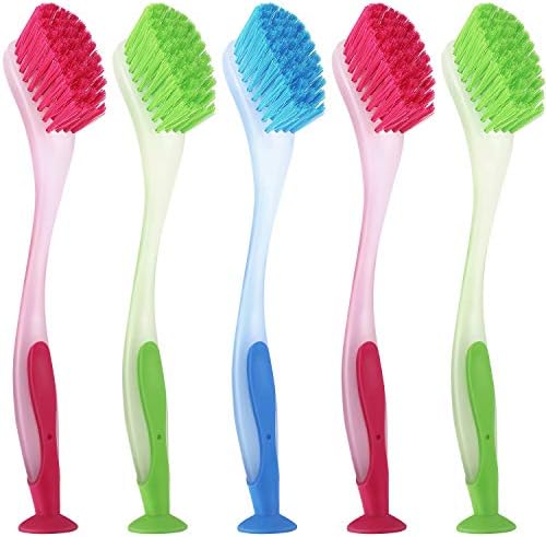 5 Pieces Dish Brush Set with Handle