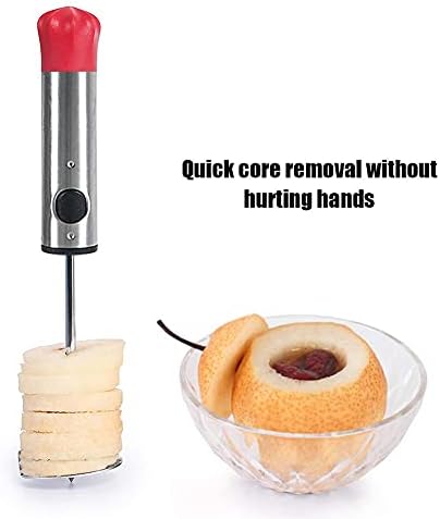 Vegetable Corer Fruit Corer Vegetable Digging Rotating Drill Stainless