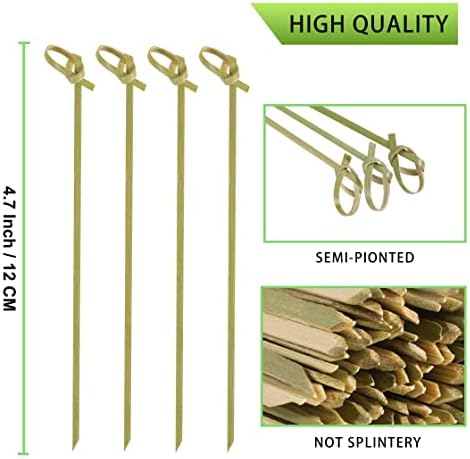 200 PCS Cocktail Picks, Fancy Toothpicks for Appetizers, Mini Food