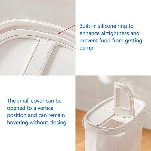 Poeland Storage Jars Canisters with Built-in partition / 4