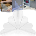 Silicone Shower Splash Guard XXL - Clear bathtub corner splash guard