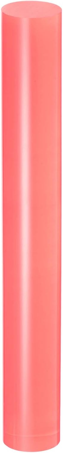 HARFINGTON Acrylic Clay Roller 8 Inch x 1 Inch Solid Non-Stick Plastic Round by HARFINGTON