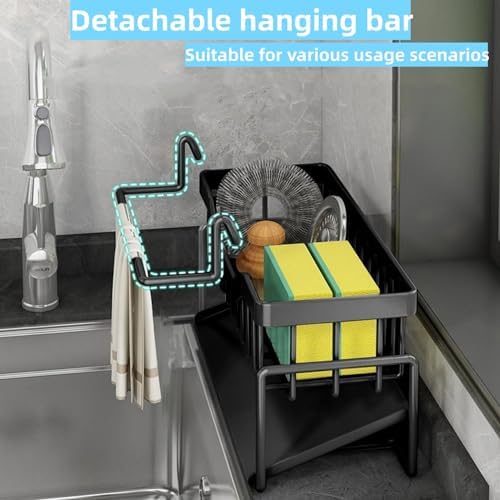 Sponge Holder for Kitchen Sink, 304 Stainless Steel