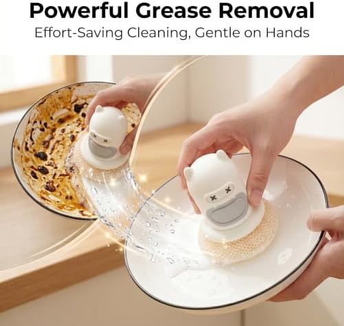 Refillable Soap Dispensing Dish Brush