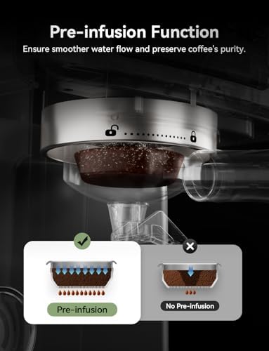 Neretva Burr Coffee Grinder and Espresso Maker, Stainless Steel