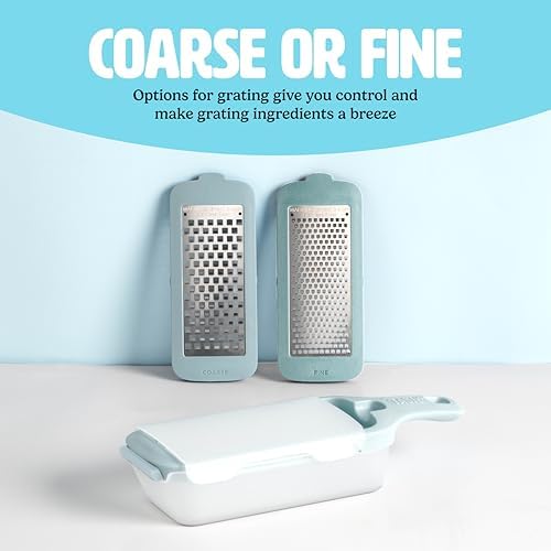 Tasty Interchangeable Stainless Steel Grater with Storage Box