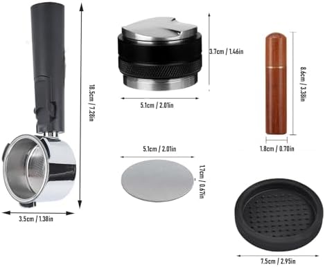 Espresso Accessory Set Includes filter basket, coffee distributor