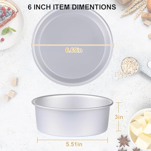 Round Cake Pan Set of 7