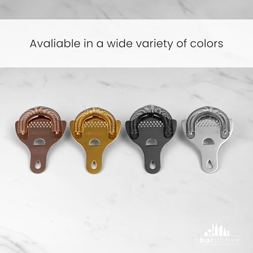 A Bar Above Premium Hawthorne Strainer, Stainless Steel High Density