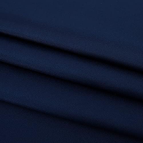 Obstal Rectangle Table Cloth, Navy Blue, 60 x 84 Inch