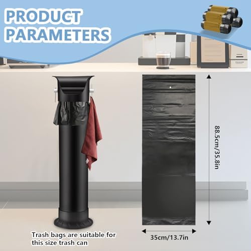 Espresso Knock Box Garbage Bags for Commercial Floor Standing coffee
