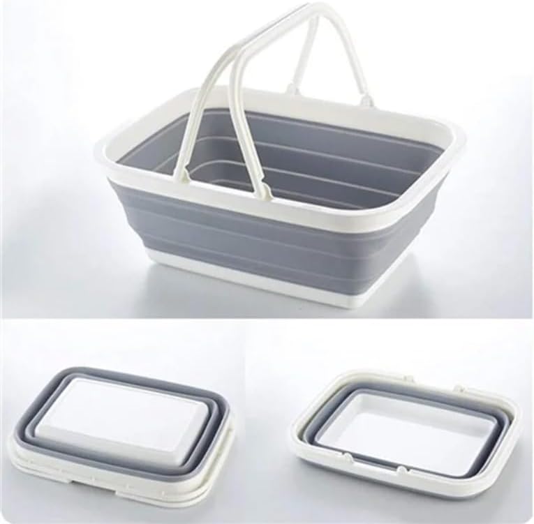 Collapsible Colander and Cutting Board - 2 Piece Round Space Saving