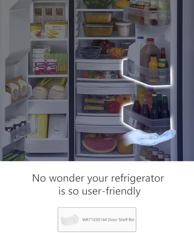 WR71X38307 Refrigerator Door Shelf Bin Compatible With GE Fridge