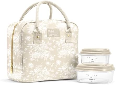 Fit & Fresh Bloomington Insulated Lunch Bag, Tan