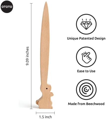 OTOTO Toaster Tongs and Silicone Utensil Rest, Bundle of 2