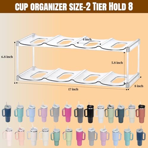 Water Bottle Organizer for Stanley 40 OZ Tumbler Cup Accessories