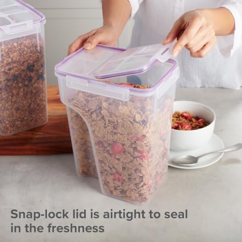 Snapware Airtight 2-Pack (22.8 Cup) Cereal Dispenser Storage