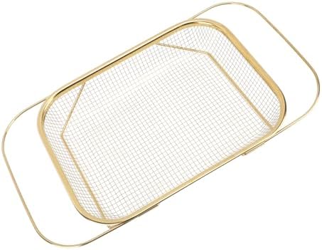 Over the Sink Colander Strainer, Stainless Steel Colander Strainer