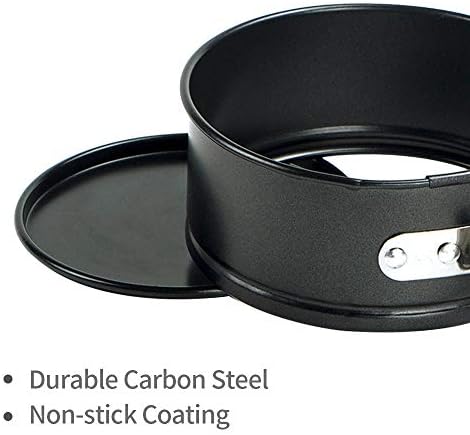 Webake 4.3 Inch Mini Springform Pan Set of 2 Pieces Cheesecake Pans