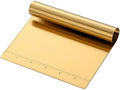 Pastry Bench Scraper,Scraper with measurements,Stainless Steel