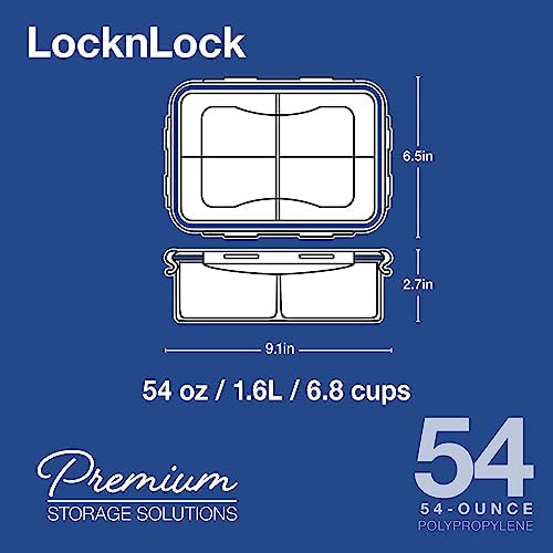 LOCK & LOCK Easy Essentials Food Storage lids/Airtight containers, BPA