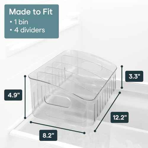 YouCopia FreezeUp Freezer Bin, 12"