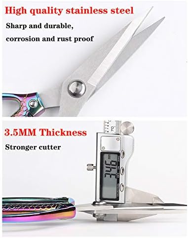 Jasni Fish pattern Powerful kitchen scissors professional Heavy Duty