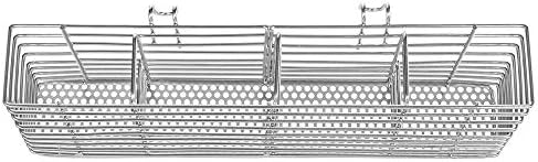 SANNO Utensil Silverware Holder Organizer Hanging Cutlery Organizer