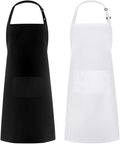 Syntus Apron for Men Women, Adjustable Cooking Kitchen Chef Aprons by Syntus