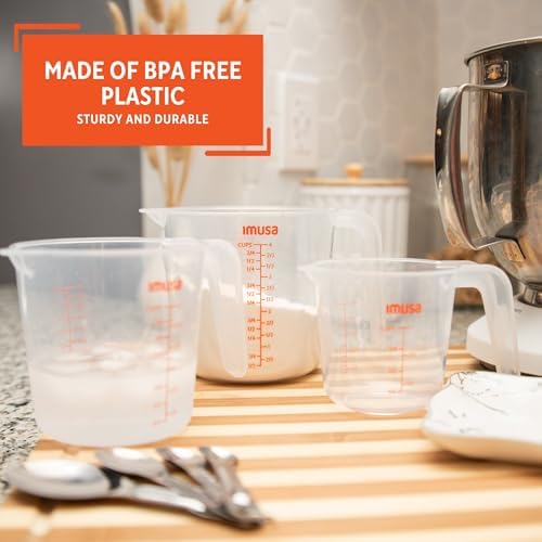 IMUSA 3 Piece Measuring Cups Set